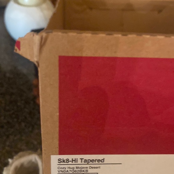 Vans Vans Wmns SK8 Hi Tapered Cozy Hug Mojove Desert  (no lid on box) Faux Fur - Picture 7 of 9